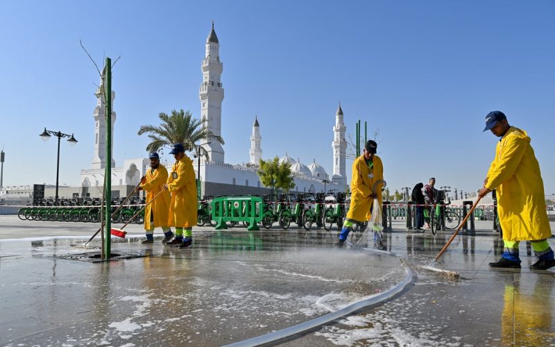 لن تصدق كم عدد المخلفات التي رفعتها أمانة المدينة المنورة في موسم الحج